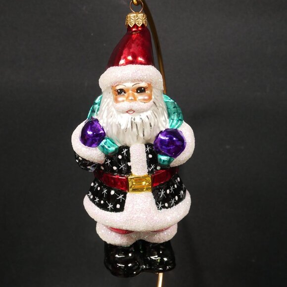 Christopher Radko Other - Christopher Radko "Glasgow Santa" Glass Ornament